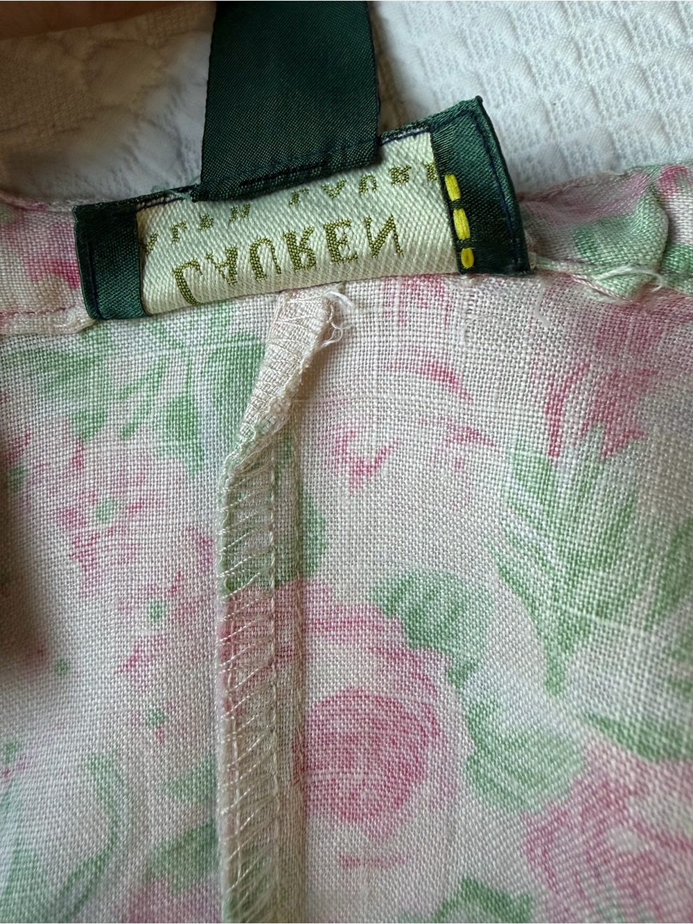Ralph Lauren floral linen skirt and top, up for grabs! - Picture 15 of 15